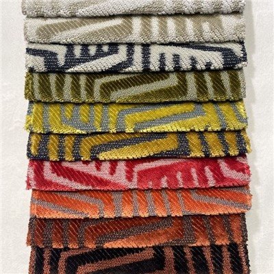 Geometrijski dizajn Jacquard Tkanina za kućni tekstil